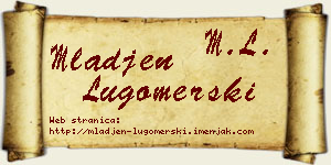Mlađen Lugomerski vizit kartica